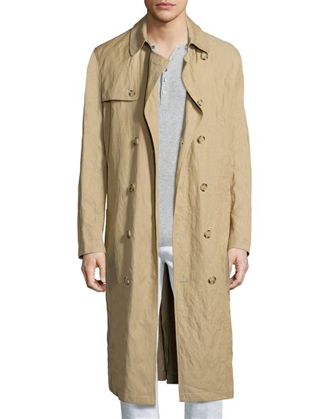 men's michael kors trench coat